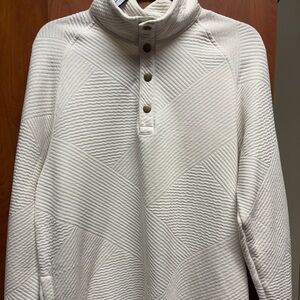 Goodfellow & Co Cream Textured Button Down
